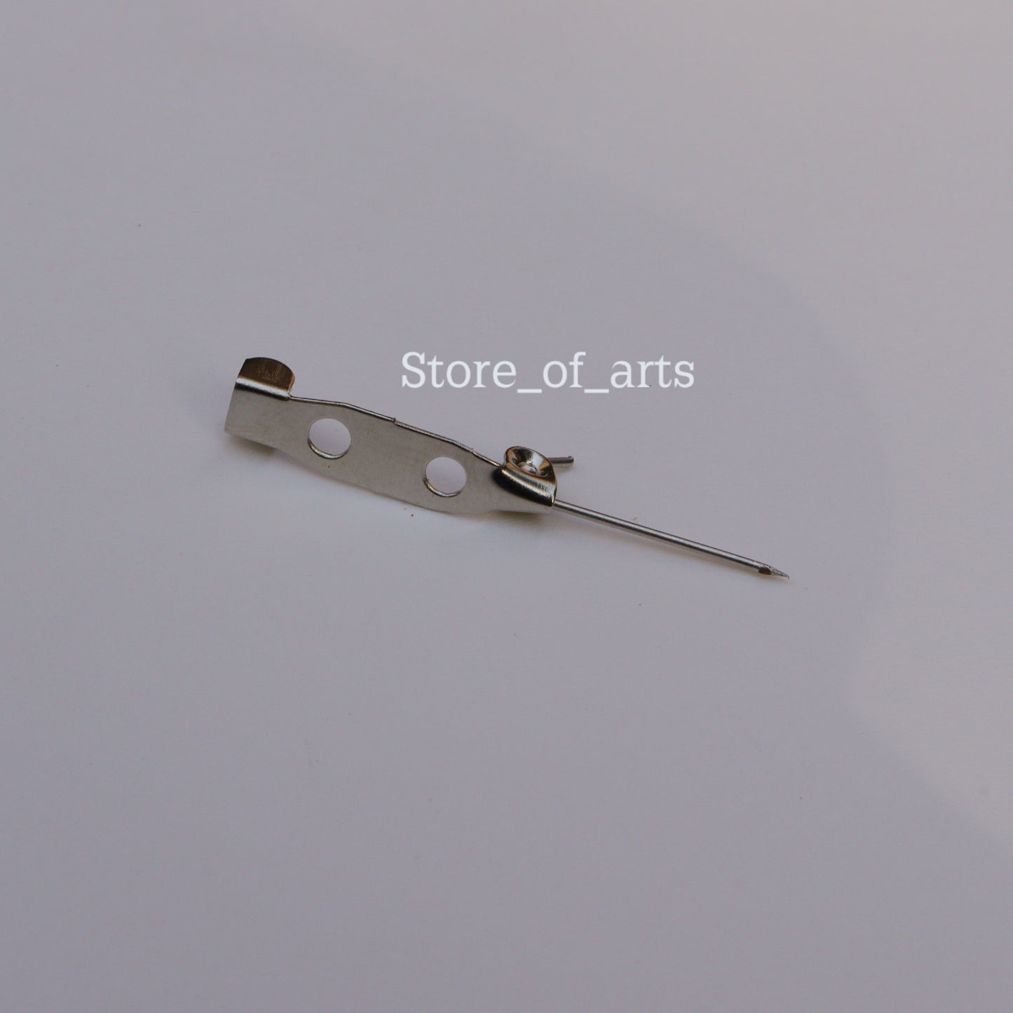Silver Brooch clip base pins/ safety pins/ brooch settings base for DIY craft and jewelry making, Pack contains 50pcs