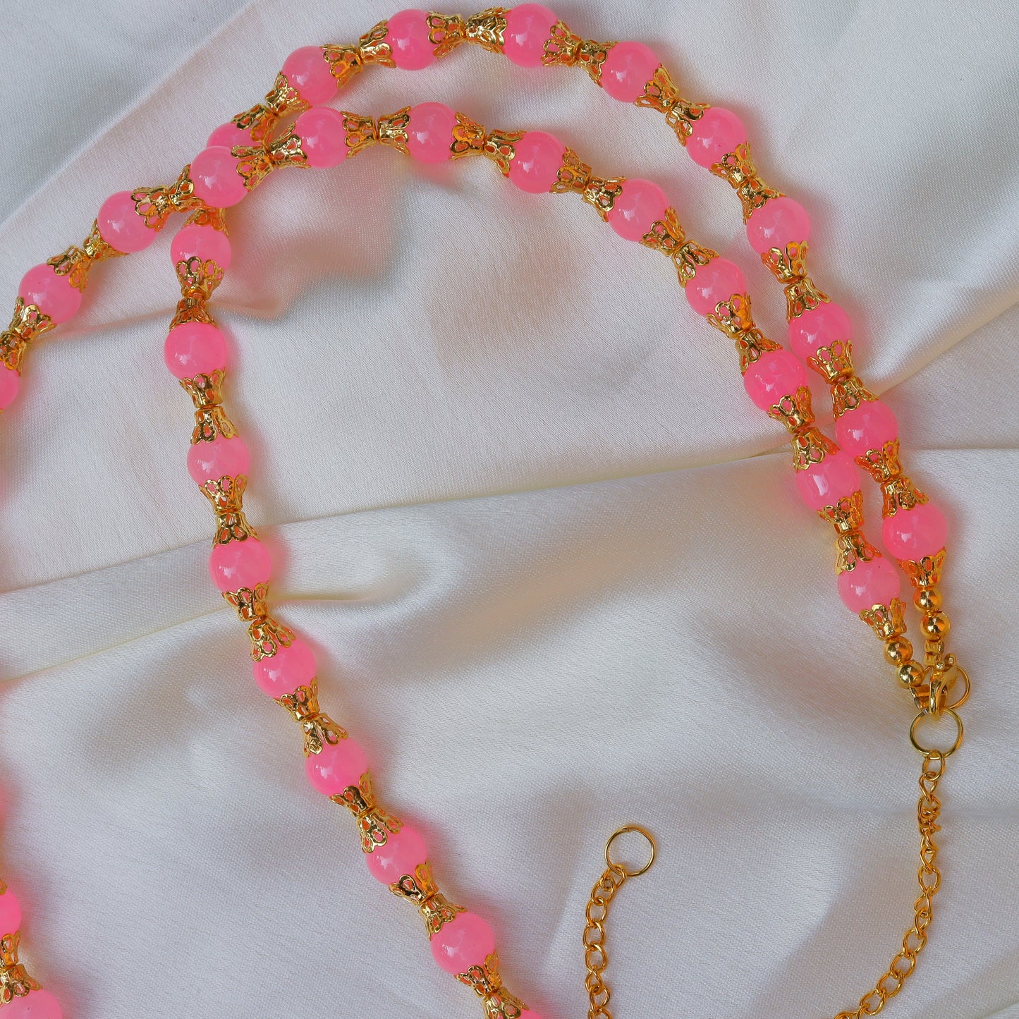 combo set of neckpiece for women/ Mala for women/plain set of 4 different color mala