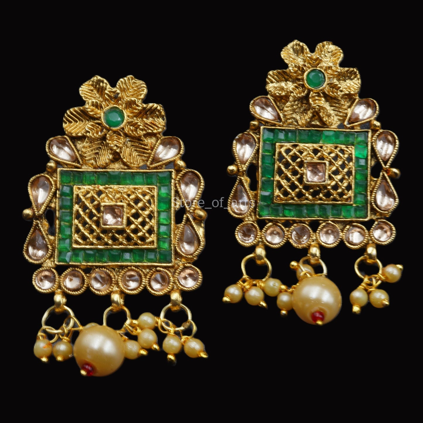 Divine Temple Necklace Set for Her