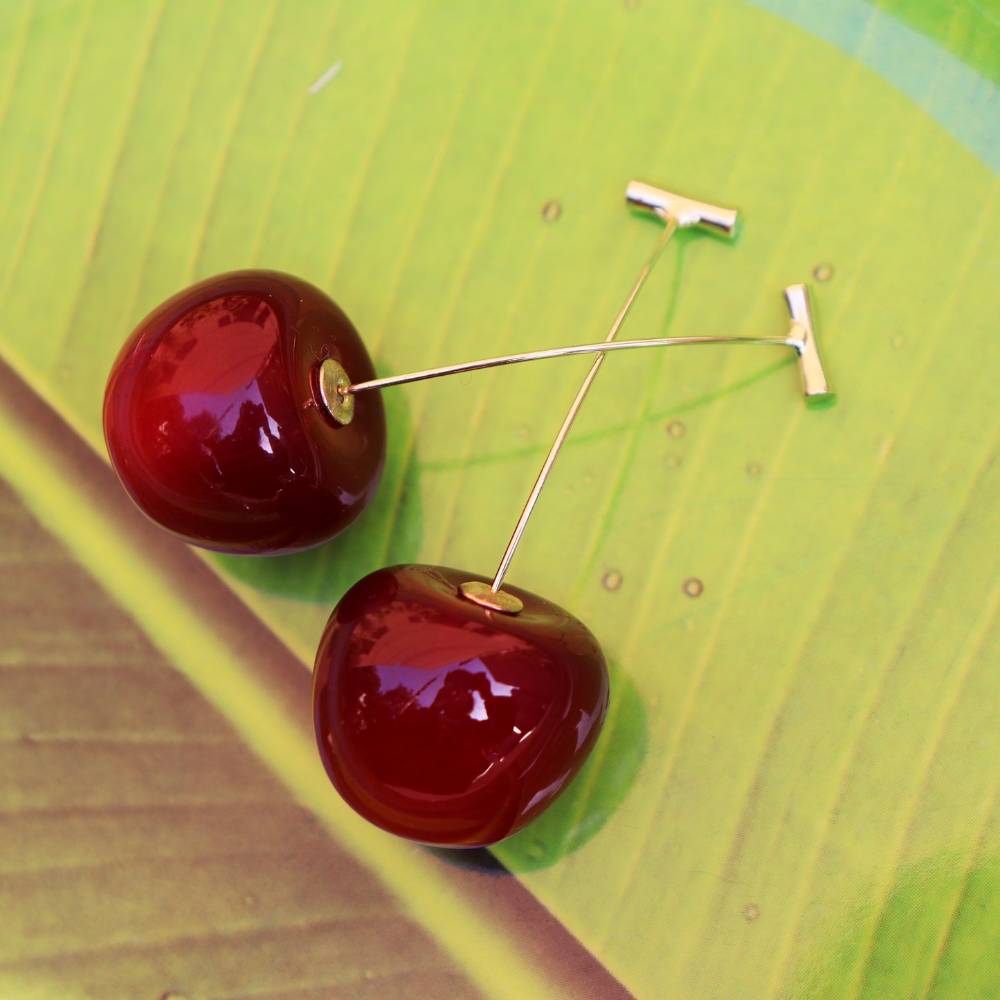 Korean Style Trendy Cherry Earrings for women
