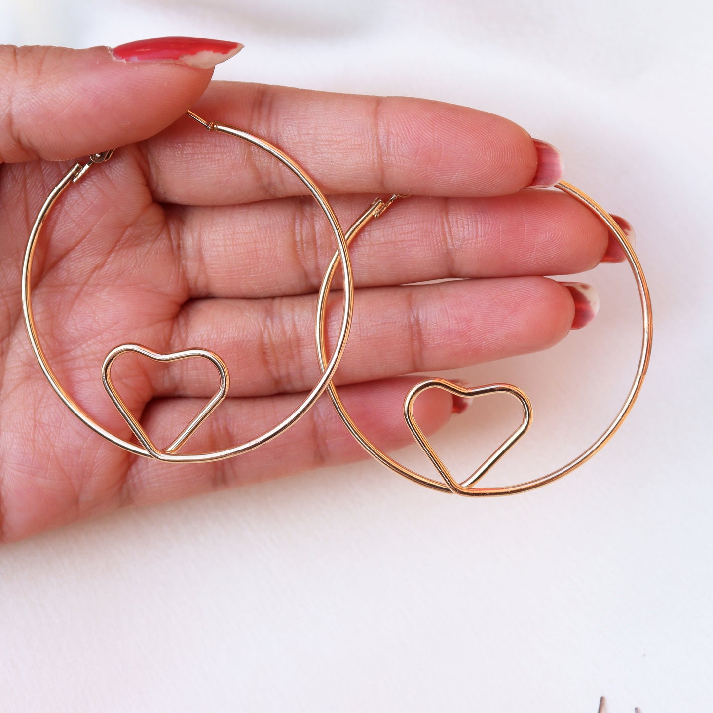 Combo Golden Earrings for Women | set of 6 earrings | Trendy Gold Studs and Hoop Earrings