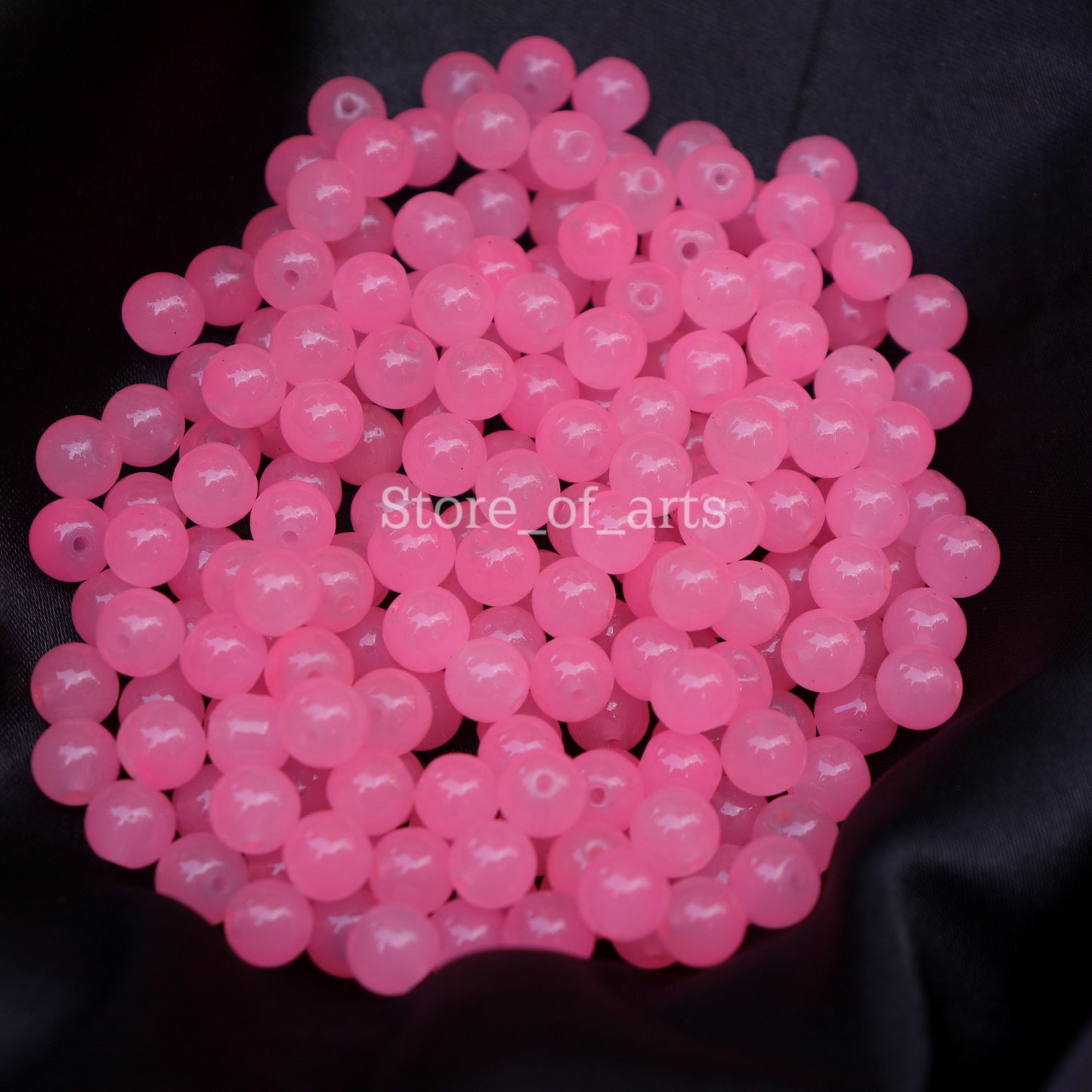 Glass Beads of 8mm for jewelry making, DIY craft and many more.