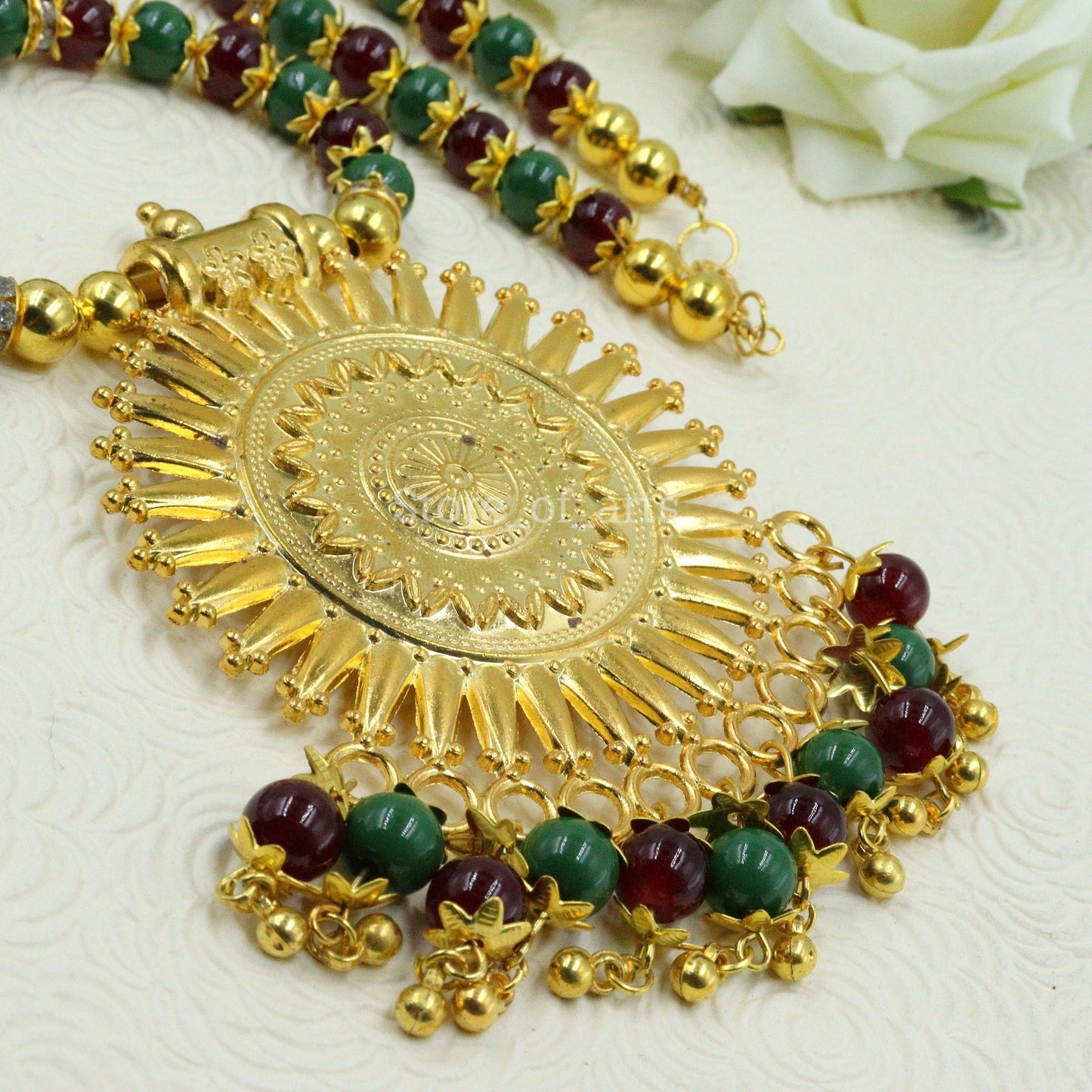 Multicolor Traditional Look Necklace for women