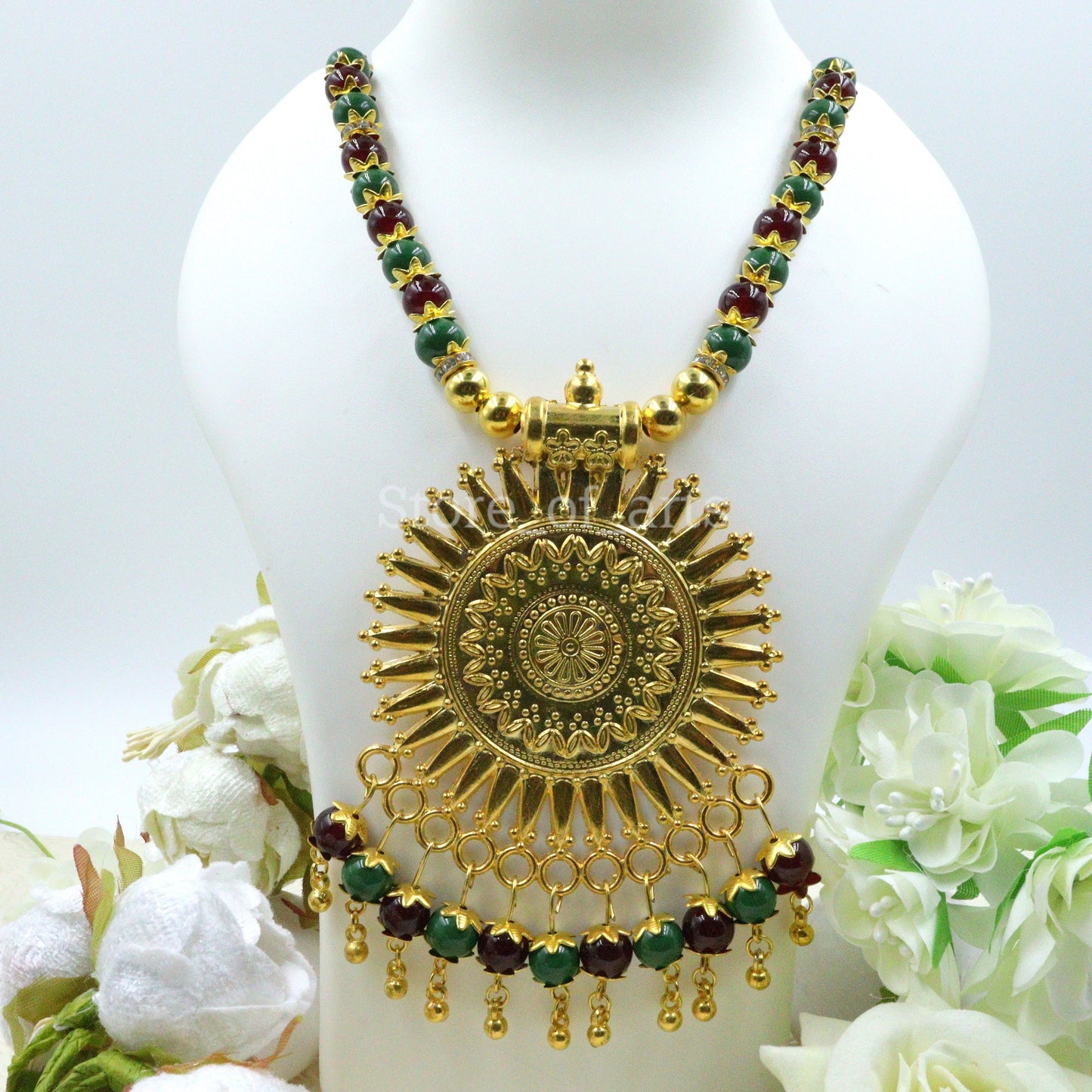 Multicolor Traditional Look Necklace for women