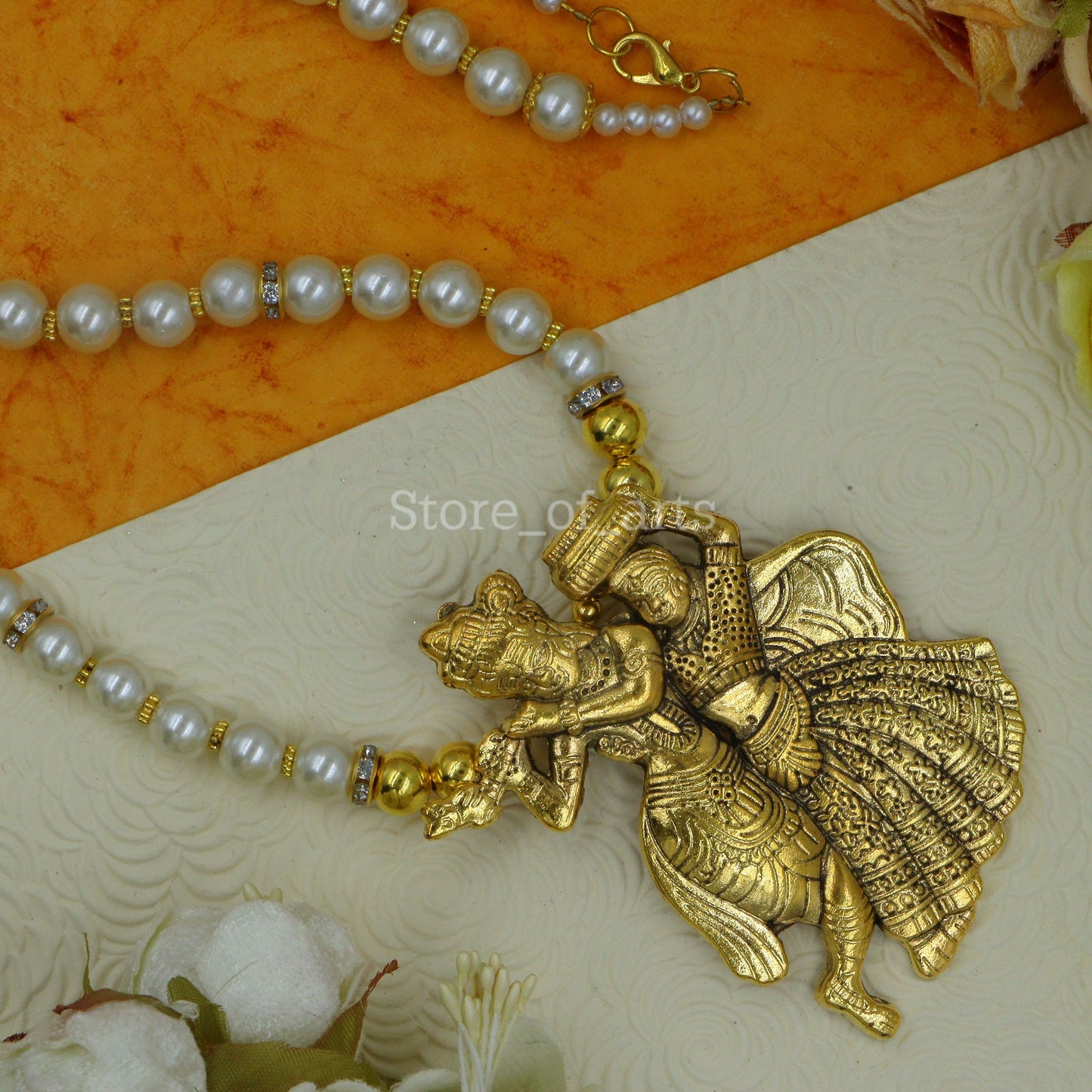 Beautiful Radha Krishna Necklace set for women